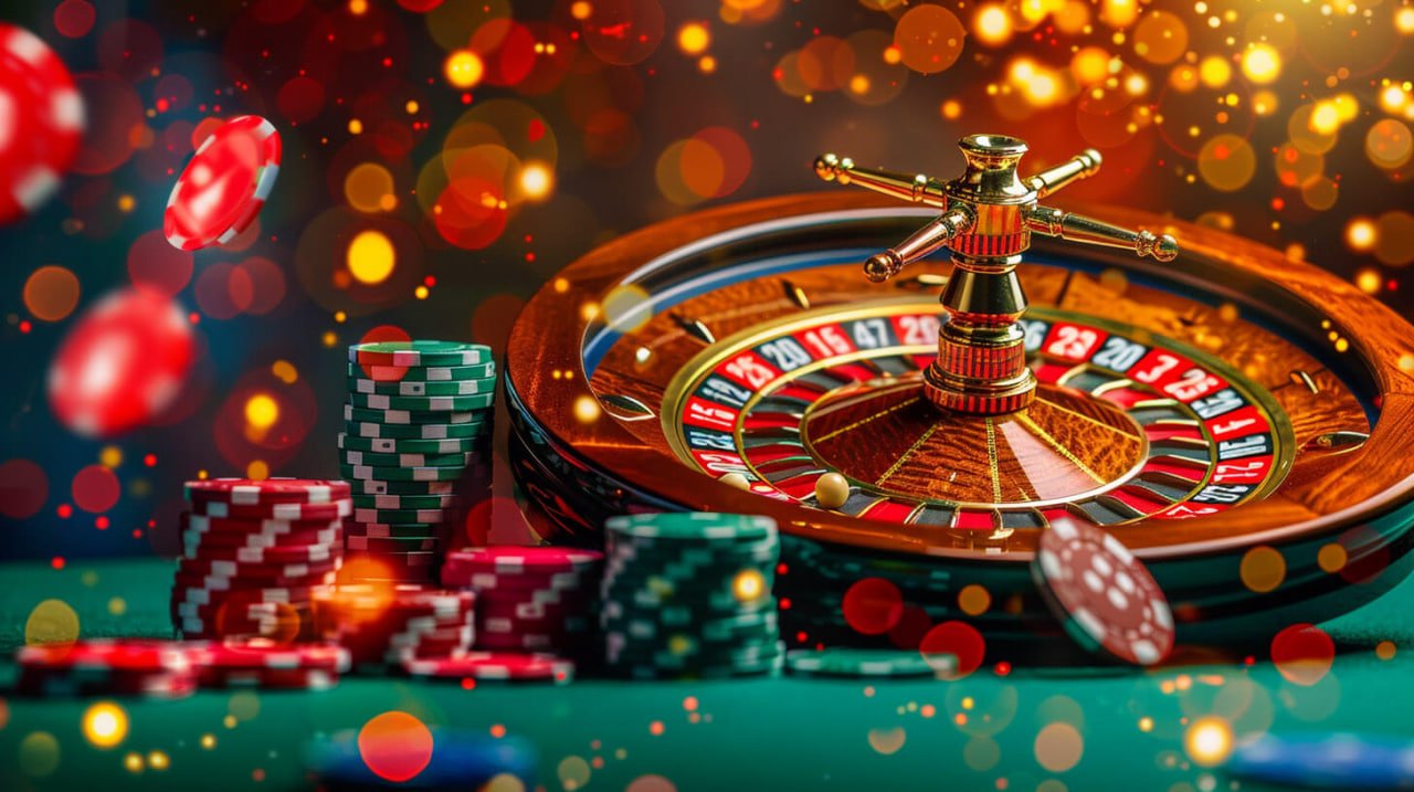 Bàn chơi Bingo với thẻ Bingo và các quả bóng
